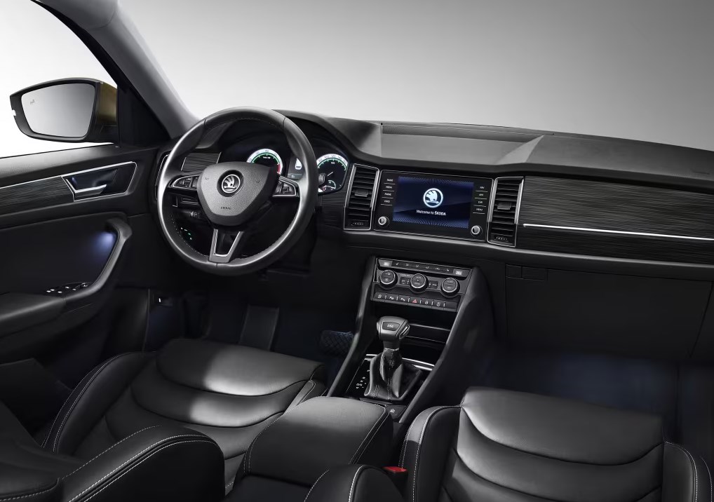 Интерьер Skoda Kodiaq для китайского рынка